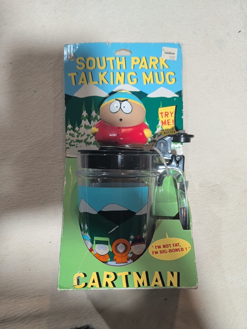 Cartman Talking Mug - Red/Blue